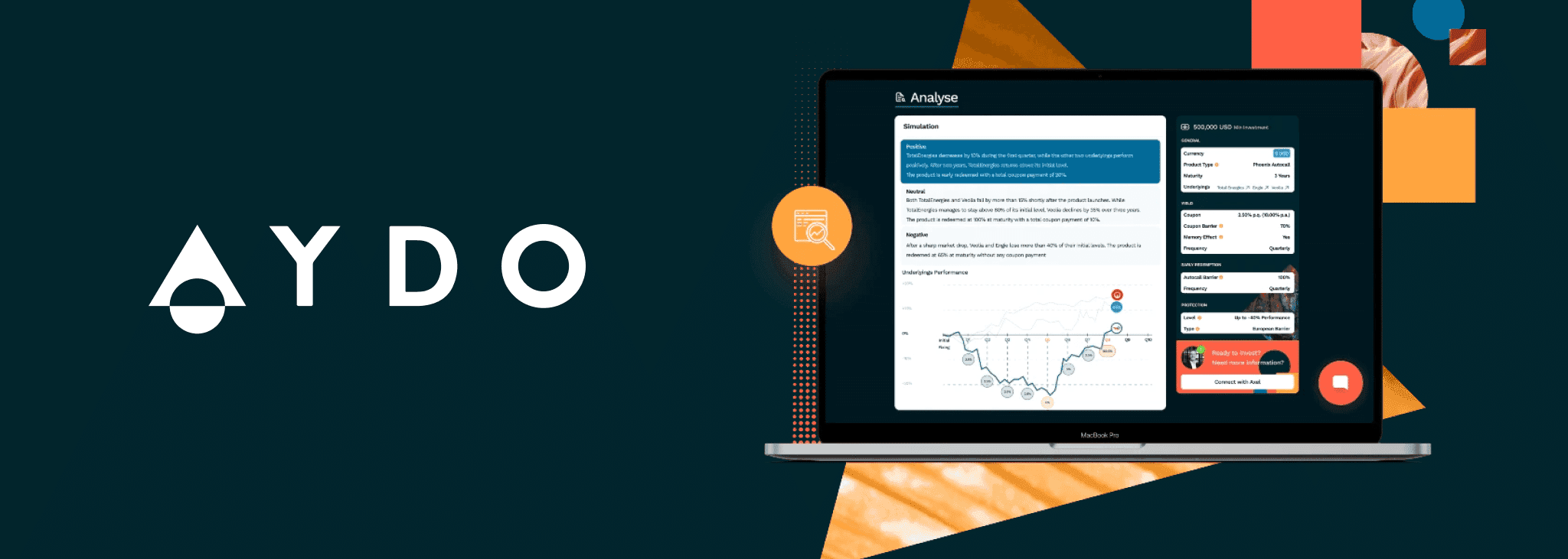 Aydo content marketing campaign screenshot
