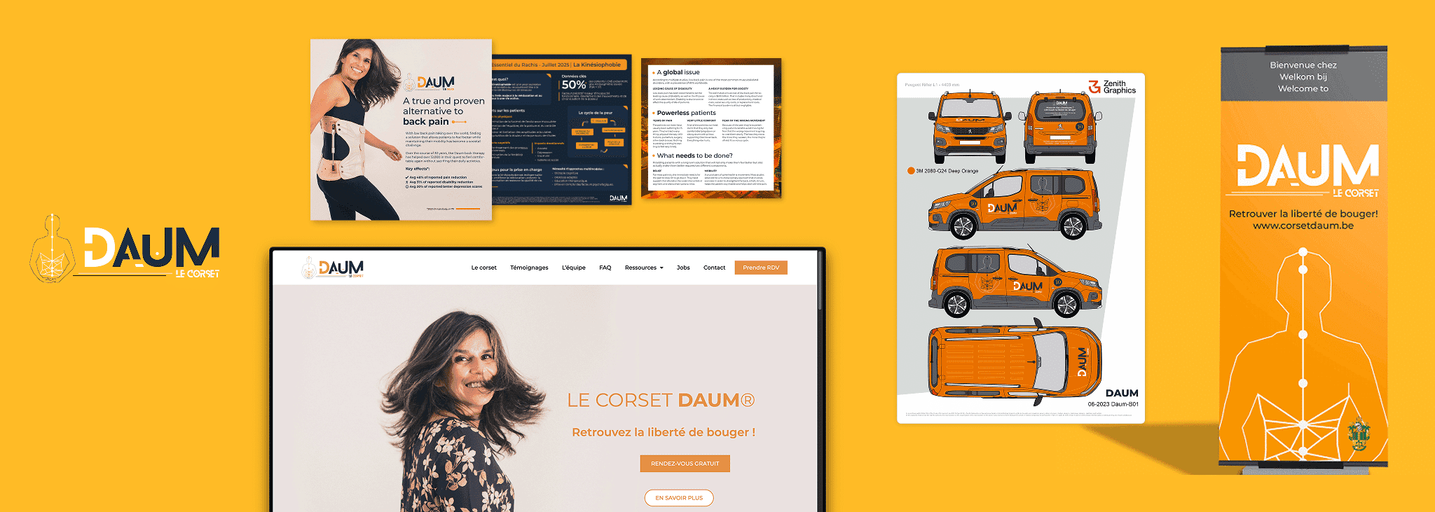 Corset & Daum content marketing campaign screenshot