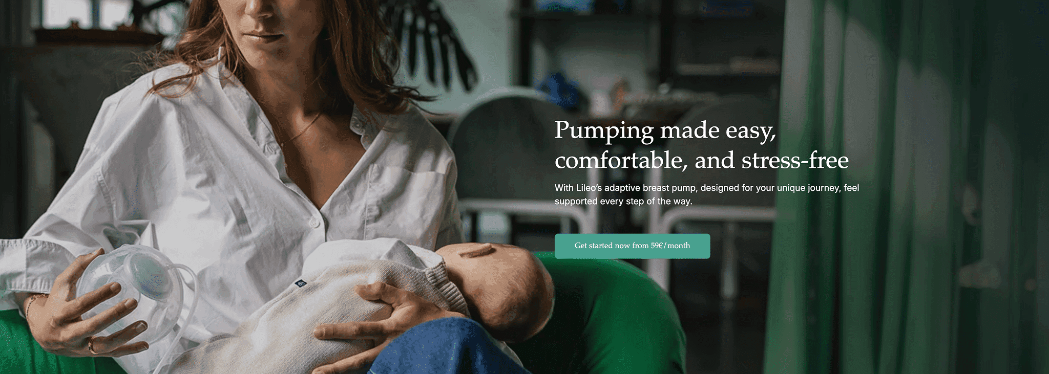 Lileo landing page used to test go-to-market messaging