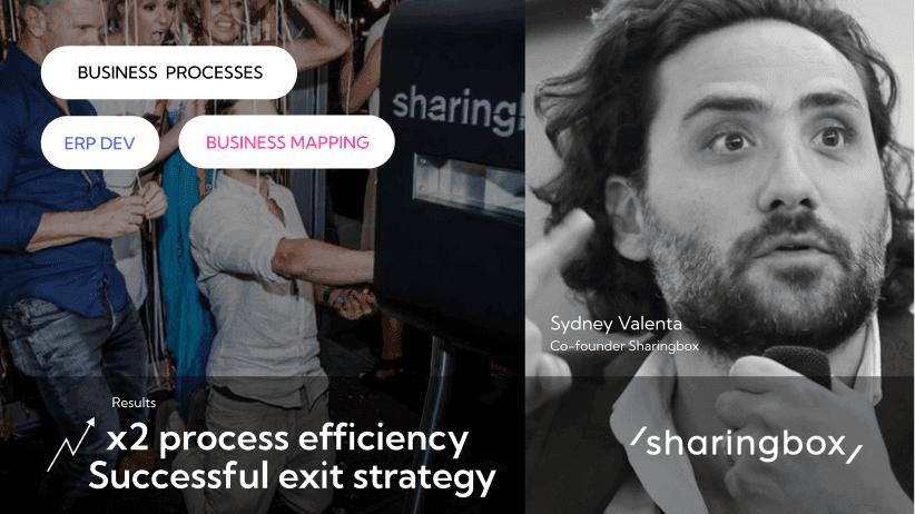 26lights' case results for Sharingbox: ×2 process efficiency and a successful exit strategy