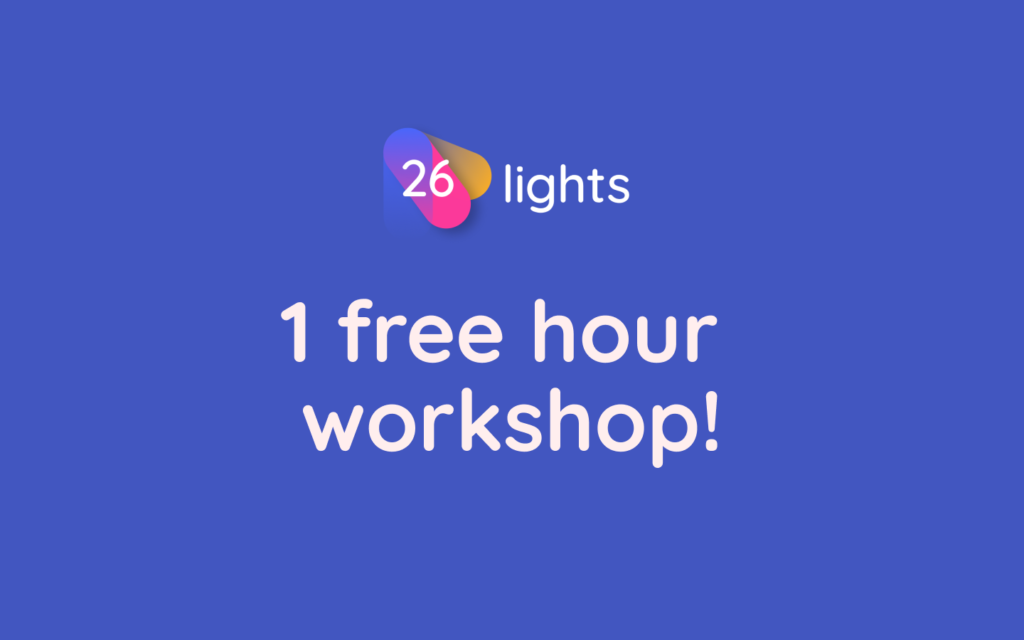 26lights free workshop mvp